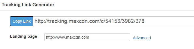 Affiliate Link Example