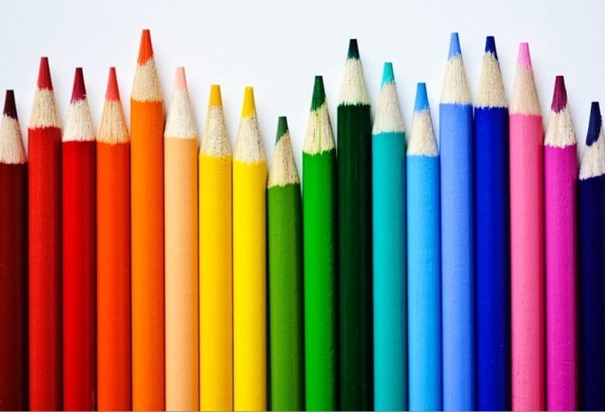 Colored pencils