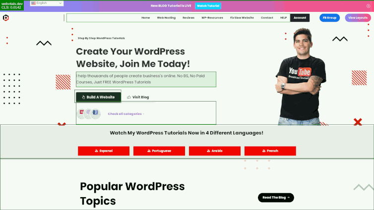 Layout Shift Debugger GIF