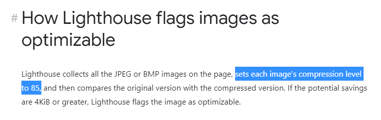 Lighthouse image compression