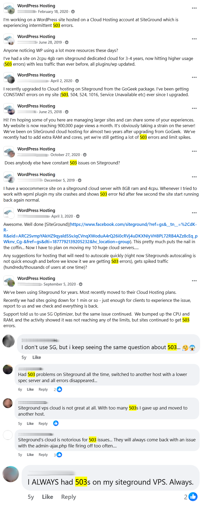 SiteGround Review: 503 Errors, 600% Renewal Hikes & Fake Reviews