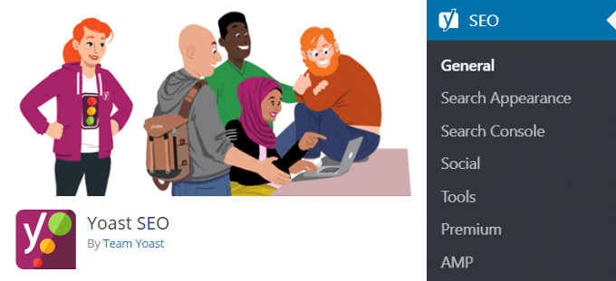 Yoast SEO settings